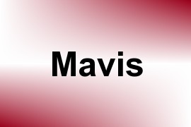 Mavis name image