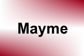 Mayme name image