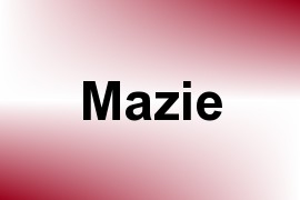 Mazie name image