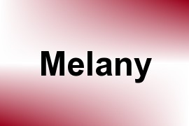 Melany name image