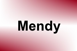 Mendy name image