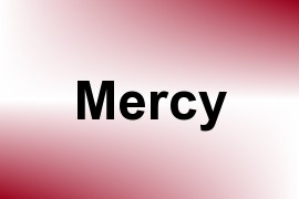 Mercy name image