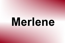 Merlene name image