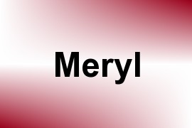 Meryl name image