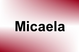 Micaela name image