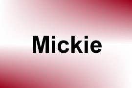 Mickie name image