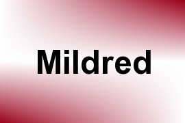 Mildred name image