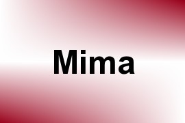 Mima name image