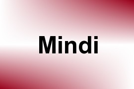Mindi name image