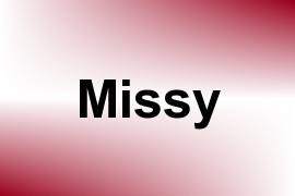 Missy name image