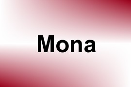 Mona name image