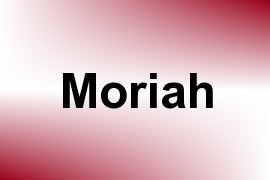 Moriah name image