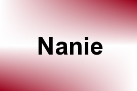 Nanie name image