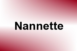 Nannette name image