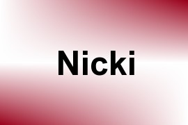 Nicki name image