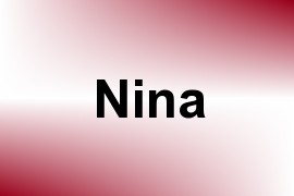 Nina name image
