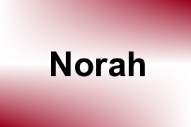 Norah name image