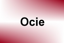 Ocie name image