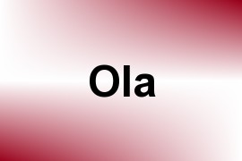 Ola name image