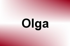 Olga name image