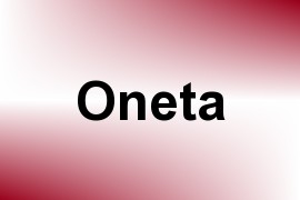 Oneta name image