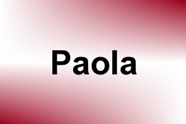 Paola name image