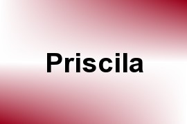 Priscila name image