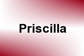 Priscilla name image