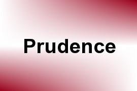 Prudence name image