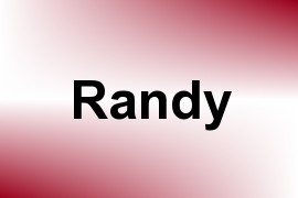 Randy name image