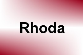 Rhoda name image
