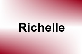 Richelle name image