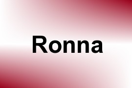 Ronna name image