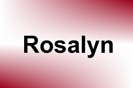 Rosalyn name image