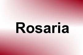 Rosaria name image