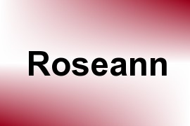 Roseann name image
