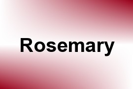 Rosemary name image