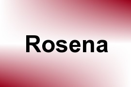 Rosena name image