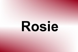 Rosie name image