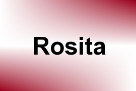 Rosita name image