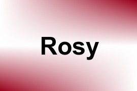 Rosy name image
