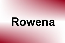 Rowena name image