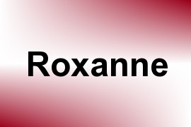 Roxanne name image