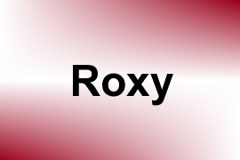 Roxy name image