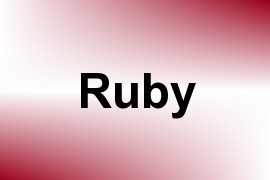 Ruby name image