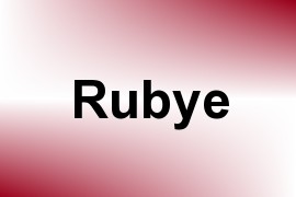 Rubye name image