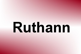 Ruthann name image