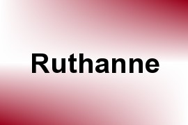 Ruthanne name image