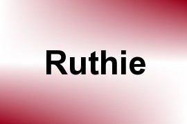 Ruthie name image