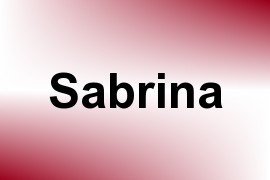 Sabrina name image